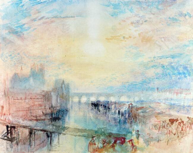 Vue de Lyon Joseph Mallord William Turner