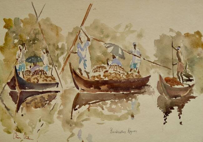 Backwater figures Wilson Clive