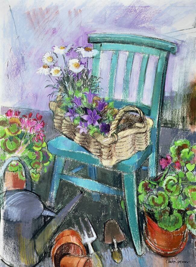 Chaise de jardinier Claire Spencer