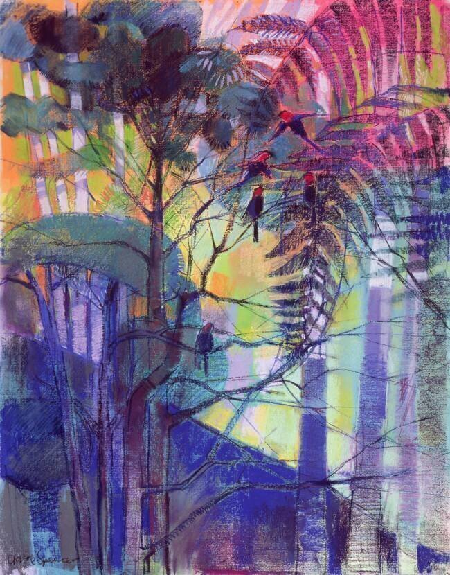 Dans les montagnes bleues Claire Spencer