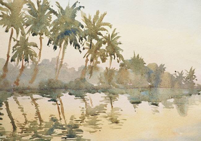 L'aube sur les eaux dormantes Wilson Clive