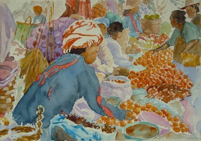 Marché de Nampan Wilson Clive