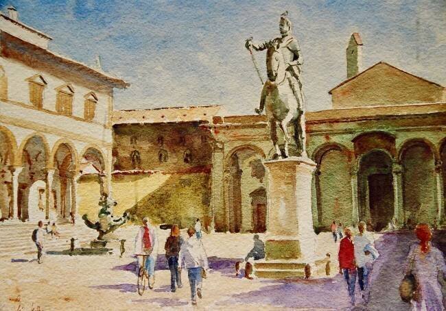 Piazza SS Annunziata Wilson Clive