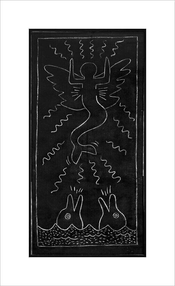 Sans titre (dessin de métro) 13 Keith Haring