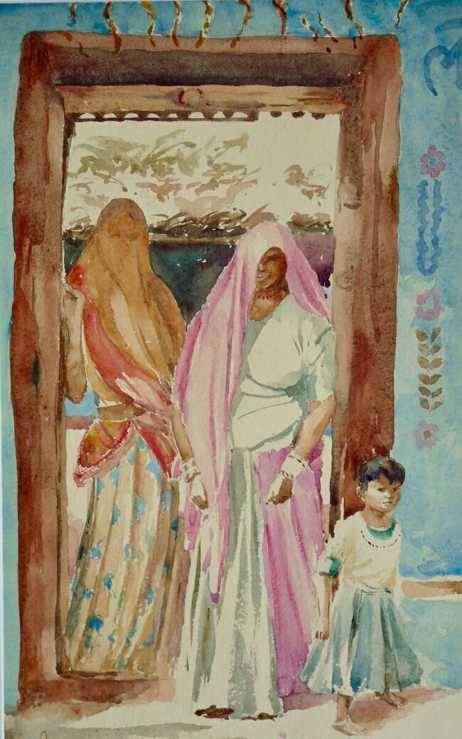 Village brahmane Wilson Clive