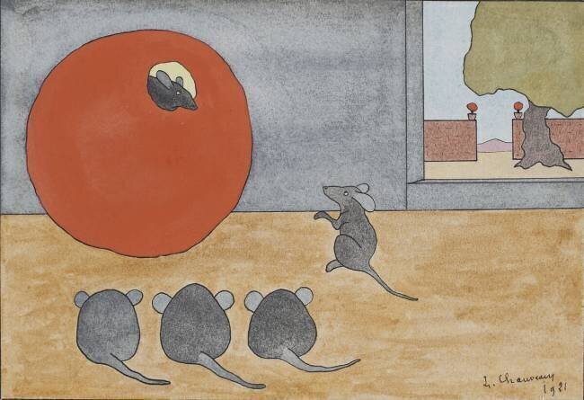 Fables de la Fontaine : Le Rat qui s'est retiré du monde Léopold Chauveau