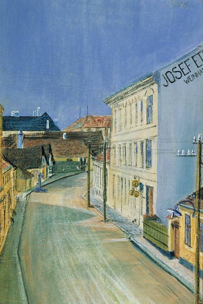 Albrechtstrasse à Klosterneuburg Egon Schiele