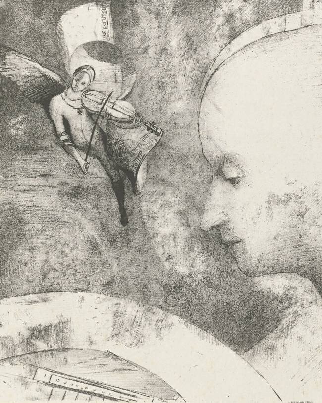 Art céleste Odilon Redon
