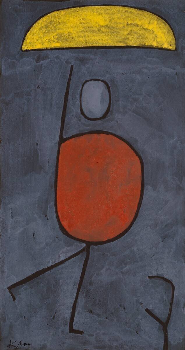 Avec un parasol Paul Klee