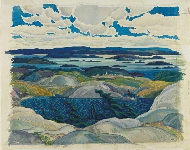 Baie des îles Franklin Carmichael