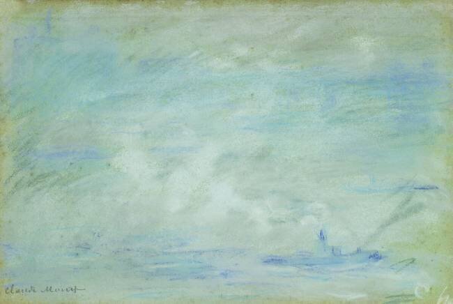 Bateau sur la Tamise Claude Monet