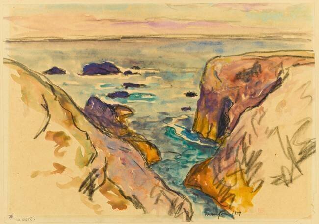 Belle-Ile-en-Mer, côte sauvage Maxime Maufra