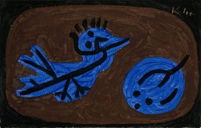 Bleu-oiseau-citron Paul Klee