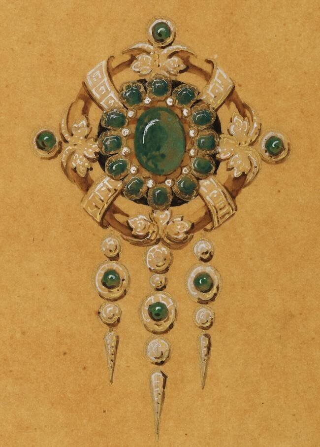 Broche Léon Rouvenat