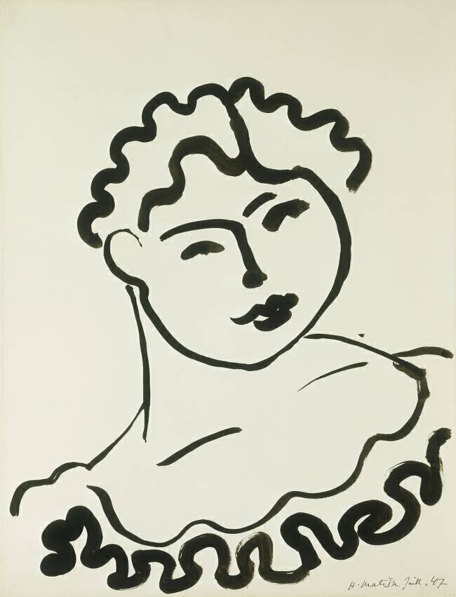 Buste d'une femme ou Tati Henri Matisse