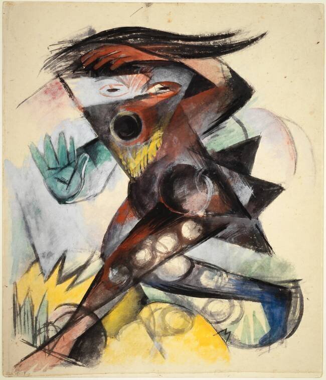 Caliban Franz Marc
