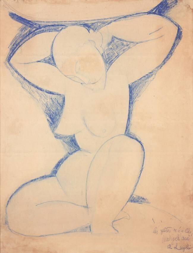Cariatide Amedeo Modigliani