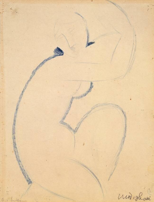 Cariatide Amedeo Modigliani