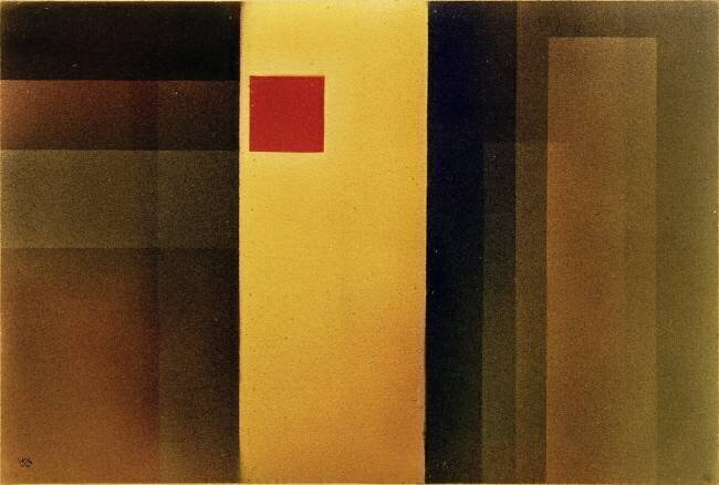 Carré rouge  Wassily Kandinsky