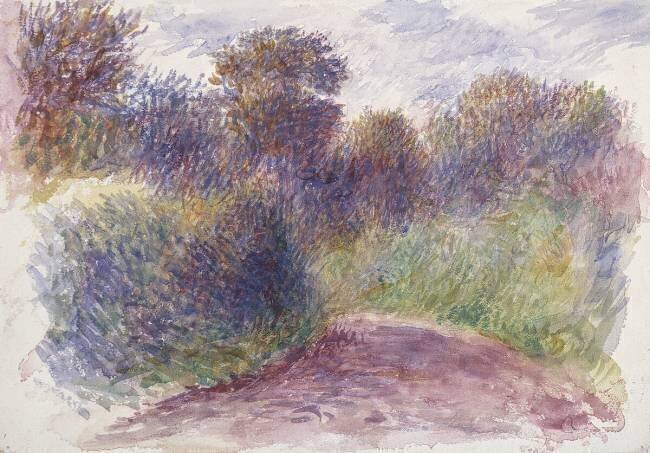 Chemin de campagne  Auguste Renoir