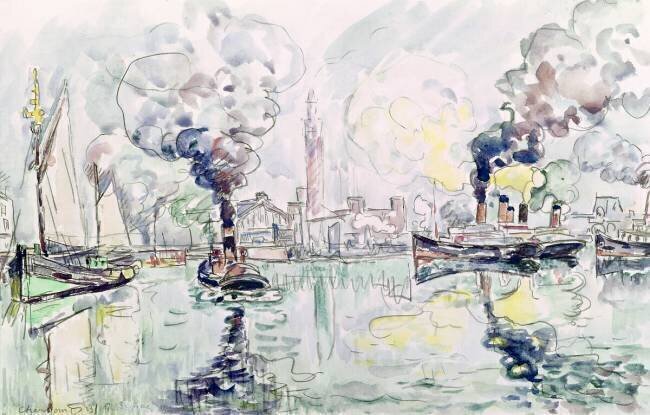 Cherbourg Paul Signac