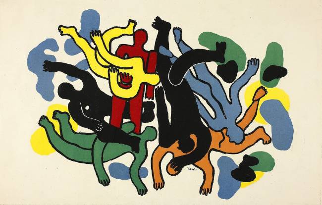 Composition de figures Fernand Léger