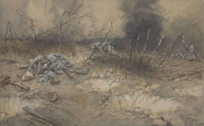 Craonne, avril 1917 François Flameng