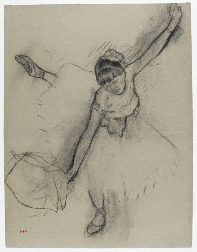 Danseuse saluant Edgar Degas