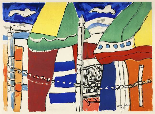 Deauville, Aout 1950 Fernand Léger