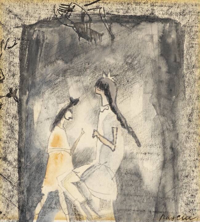 Deux jeunes filles Jules Pascin