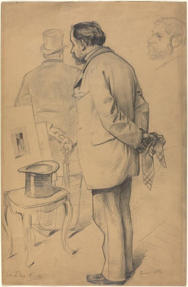 Edgar Degas Paul Mathey