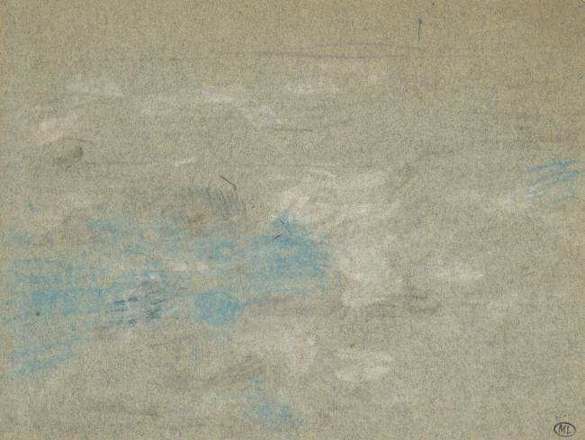 Etude de nuages Eugène Boudin