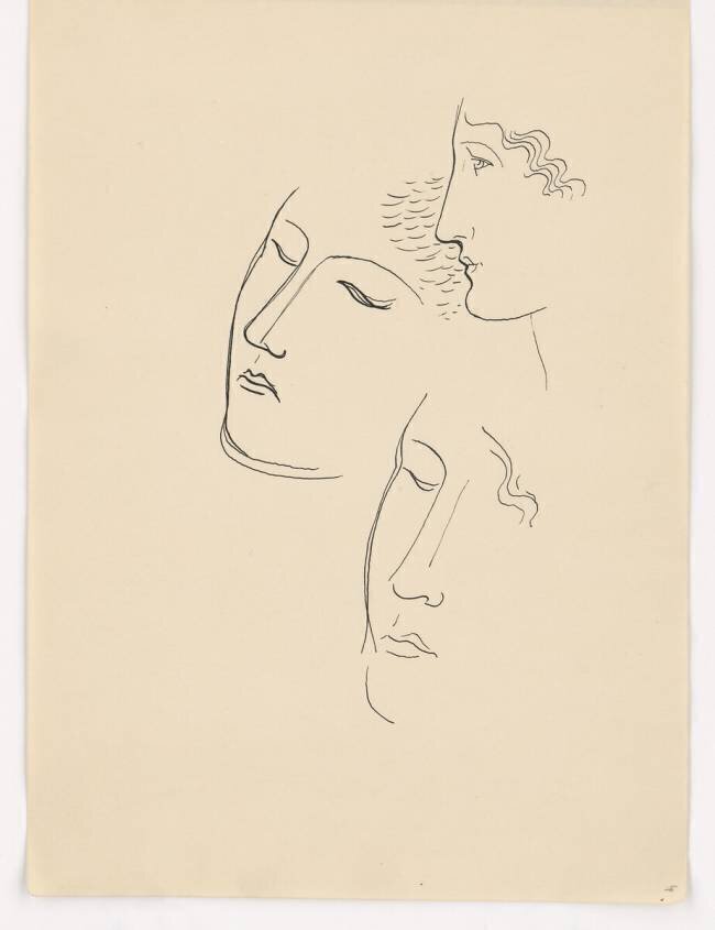Etude de Visages Mikuláš Galanda