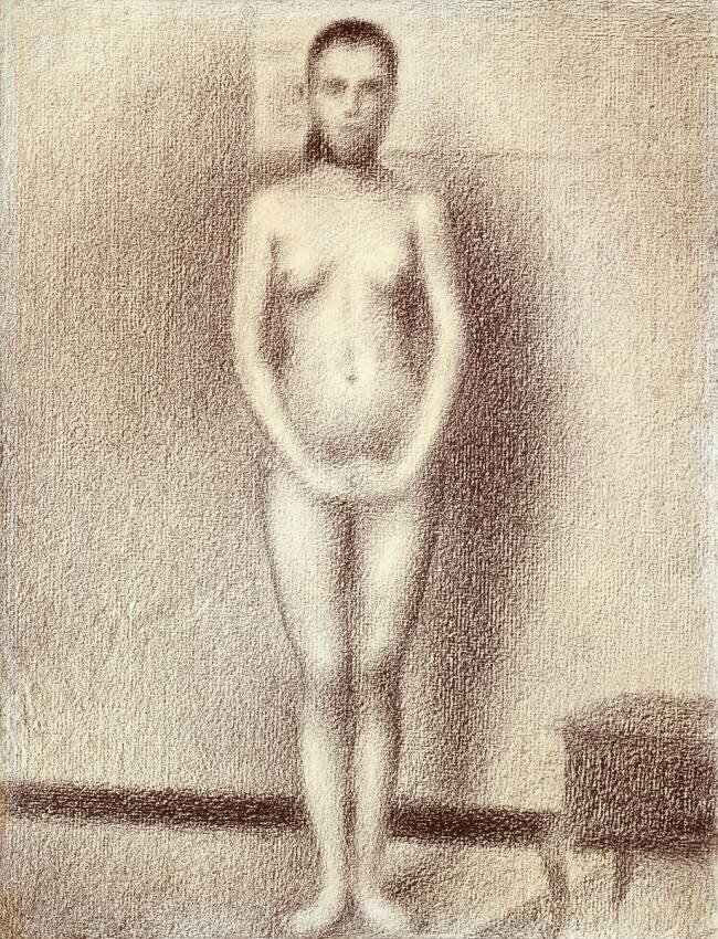 Étude pour "Les Poseuses Georges Seurat