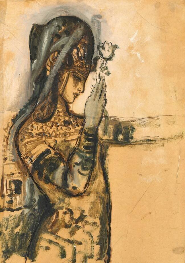Etude pour Salomé Gustave Moreau