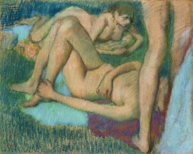 Études du nu Edgar Degas