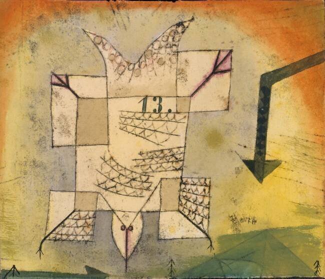 Falling Bird Paul Klee