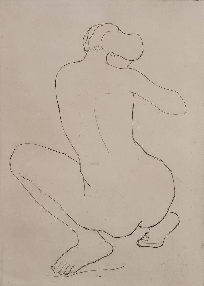 Femme Accroupie Aristide Maillol