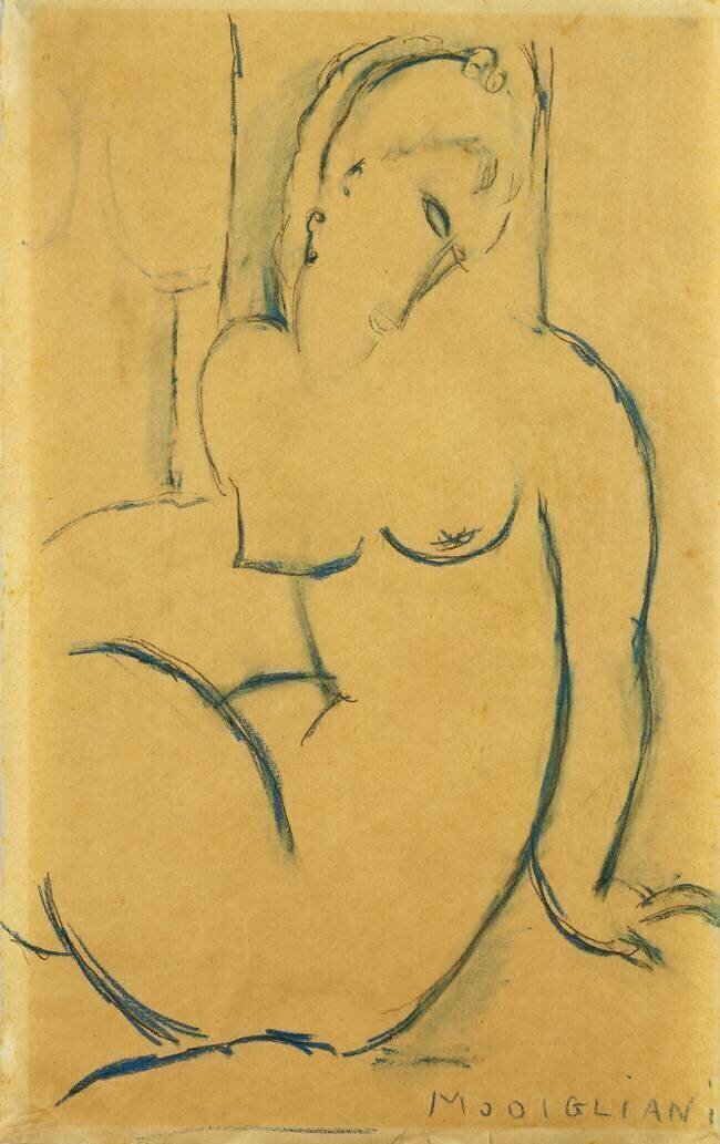 Femme assise Amedeo Modigliani