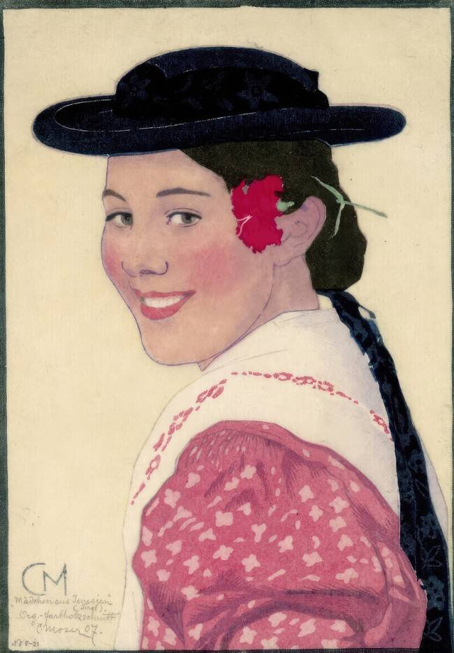 Fille de Genève Carl Moser