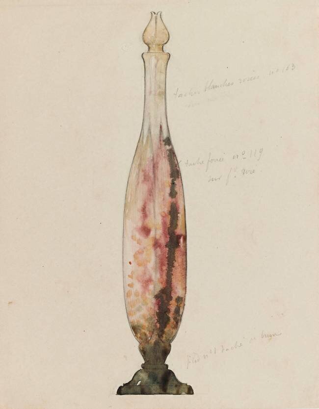Flacon Emile Gallé