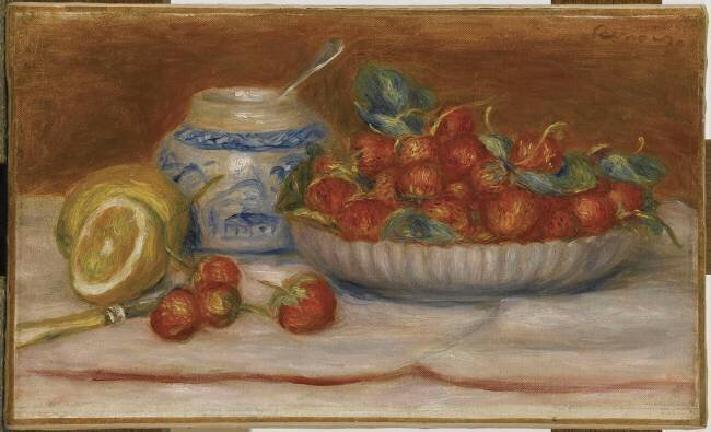 Fraises Auguste Renoir