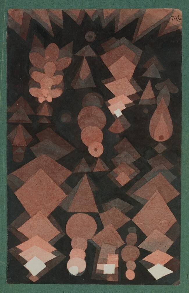 Fruits suspendus Paul Klee