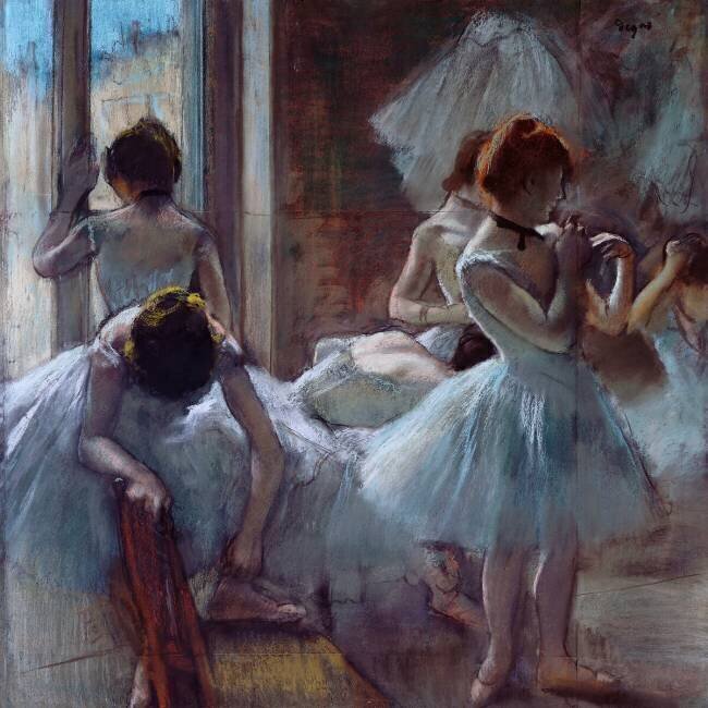 Groupe de danseuses Edgar Degas