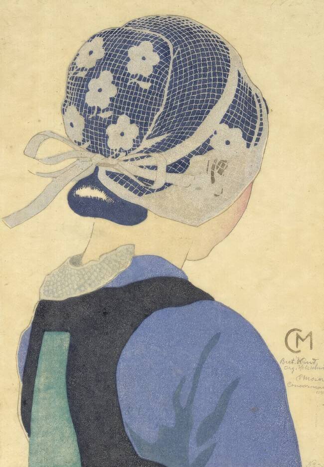 Jeune bretonne Carl Moser