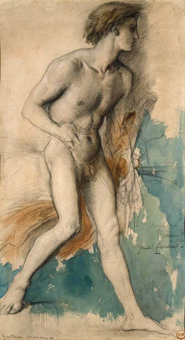 Jeune frondeur Gustave Moreau