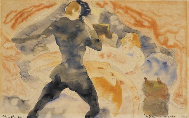 La fille aux yeux d'or d'Honoré de Balzac Charles Demuth
