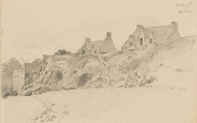 La grève à Morgat Odilon Redon
