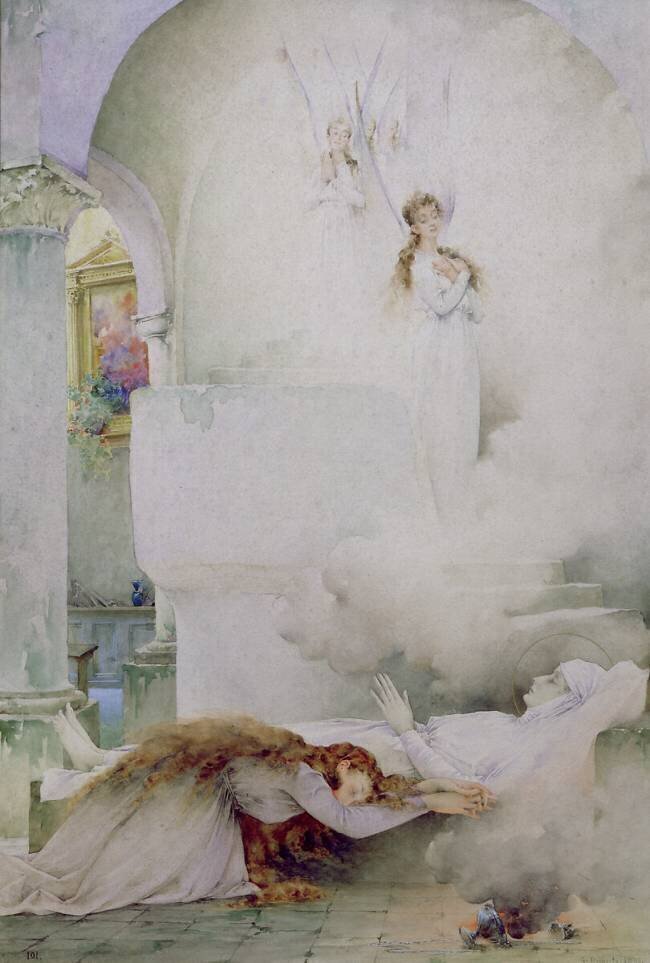 La mort de la Vierge Guillaume Dubufe