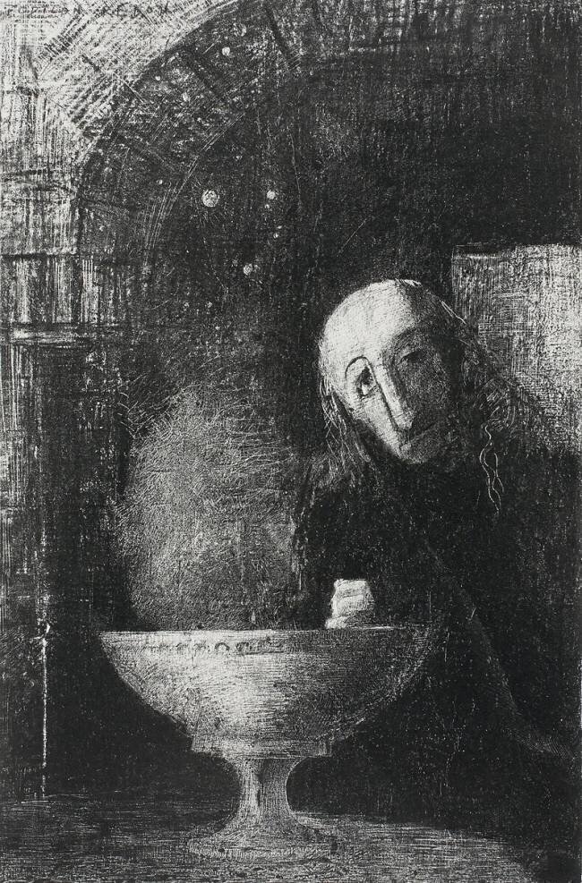 La recherche de l'infinie Odilon Redon